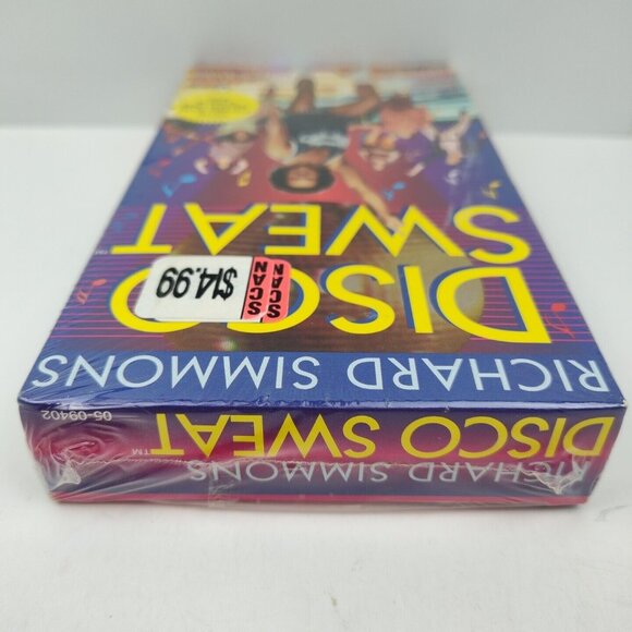 Richard Simmons Disco Sweat (1994) Vintage VHS Tape Cassette Factory Sealed - Picture 4 of 5